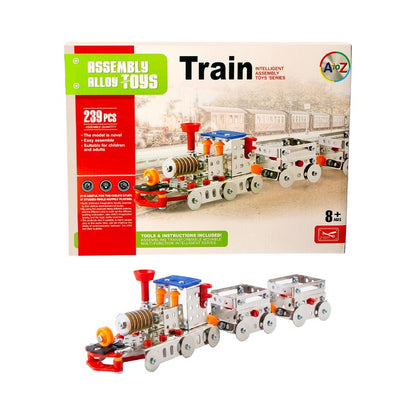 Metal Mechanics Novel Train Set STEM Building Kit