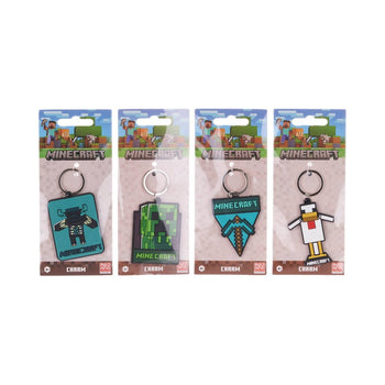 Minecraft Charm Keychain