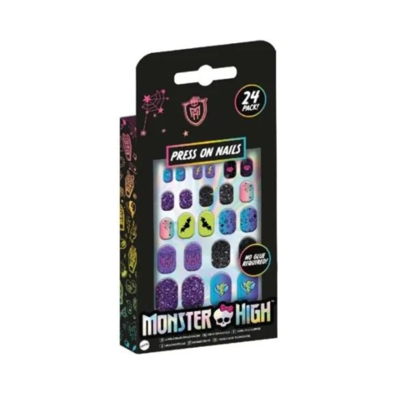 Monster High Press On Nails - 24 Pack (1)