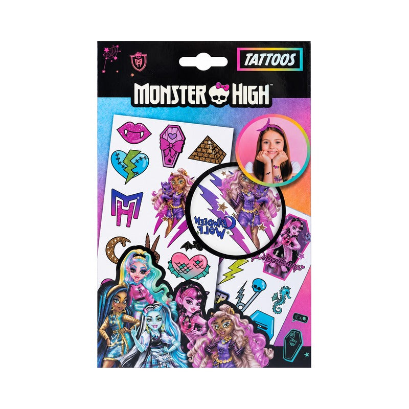 Monster High Temporary Tattoos