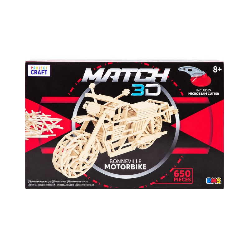 Motorcycle Matchstick Construction Set