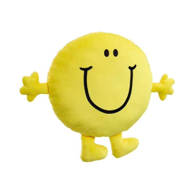 Mr Men Mr Happy Cushion (1)