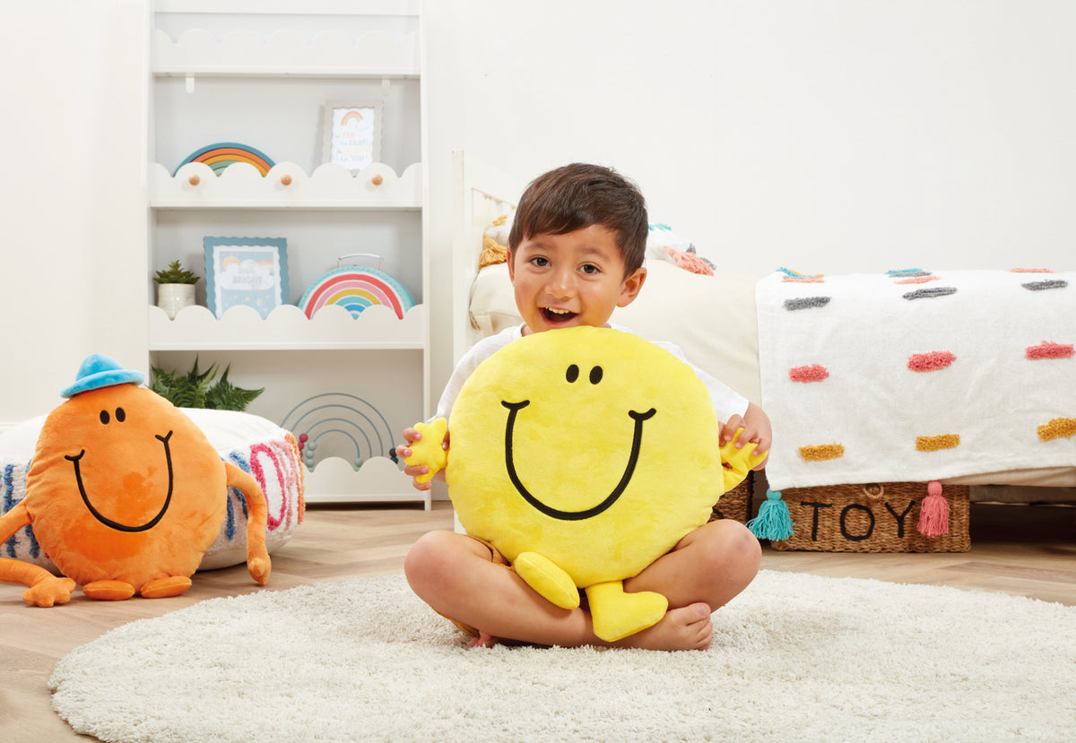 Mr Men Mr Happy Cushion (3)