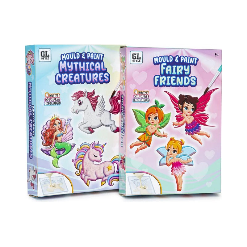 Mythical & Fairy Mould and Paint Craft Kit