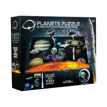 Nasa 30 Piece Giant Floor Puzzle with 3D Pieces