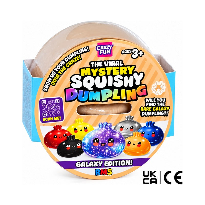 Original Viral Mystery Squishy Dumpling Galaxy Edition