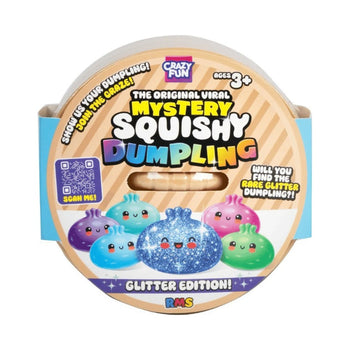 Original Viral Mystery Squishy Dumpling Glitter Edition