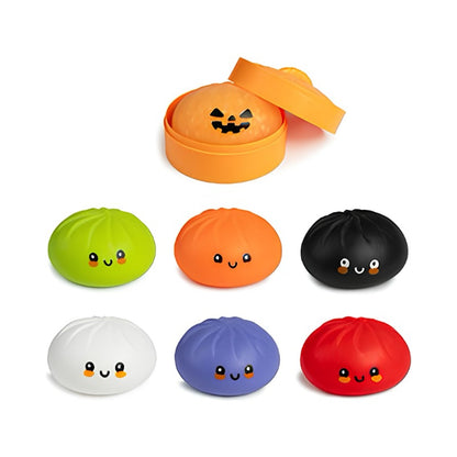 Original Viral Mystery Squishy Dumpling Pumpkin Glitter Edition (1)
