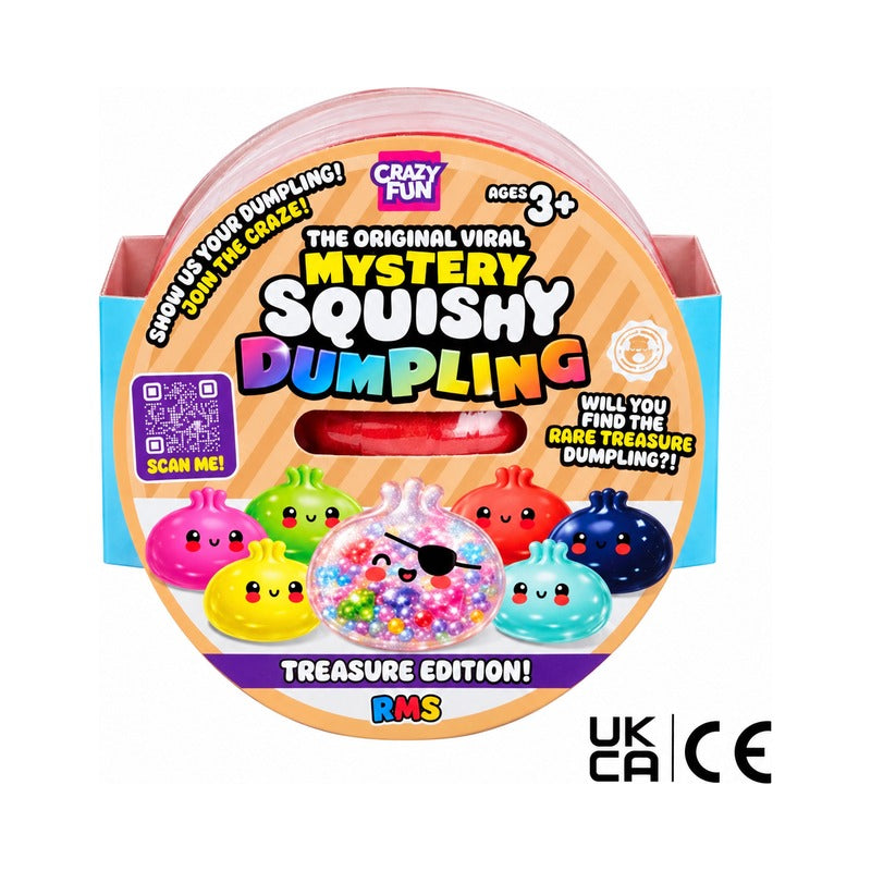 Original Viral Mystery Squishy Dumpling Treasure Edition