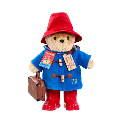 Paddington Bear Large Soft Toy with Boots and Suitcase (4)