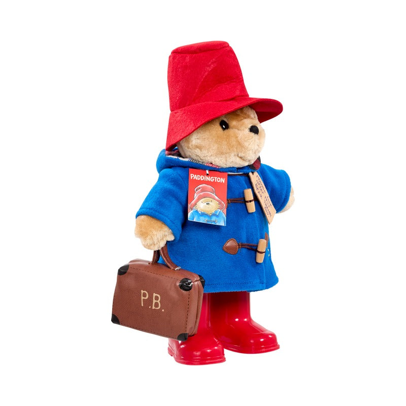 Paddington Bear Large Soft Toy with Boots and Suitcase (5)