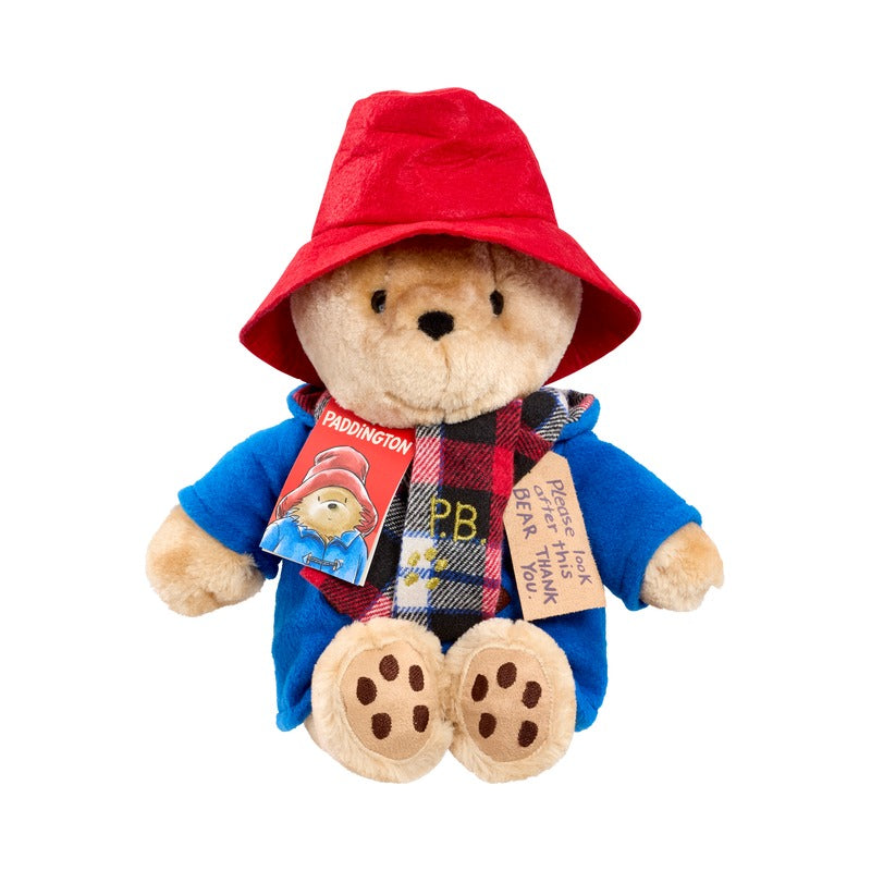 Paddington Bear Soft Toy with Scarf (1)