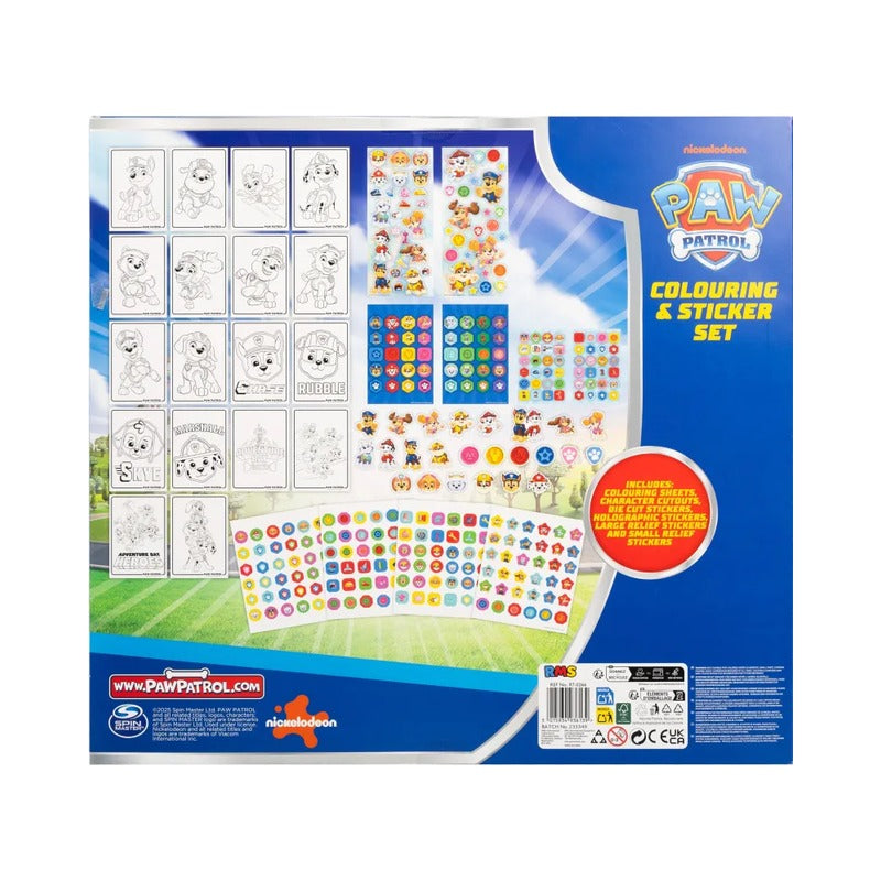 Paw Patrol 500 Piece Sticker Set (1)
