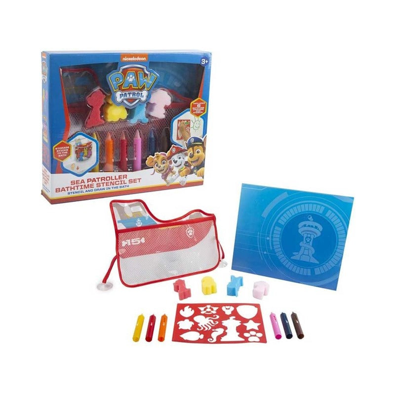 Paw Patrol Bathtime Stencil Set (1)