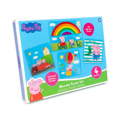 Peppa Pig Wooden Jigsaw Puzzle Set