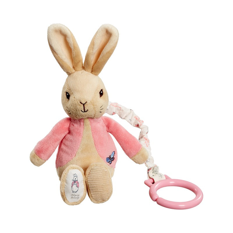 Peter Rabbit Flopsy Jiggle Attachable Pram Toy (2)
