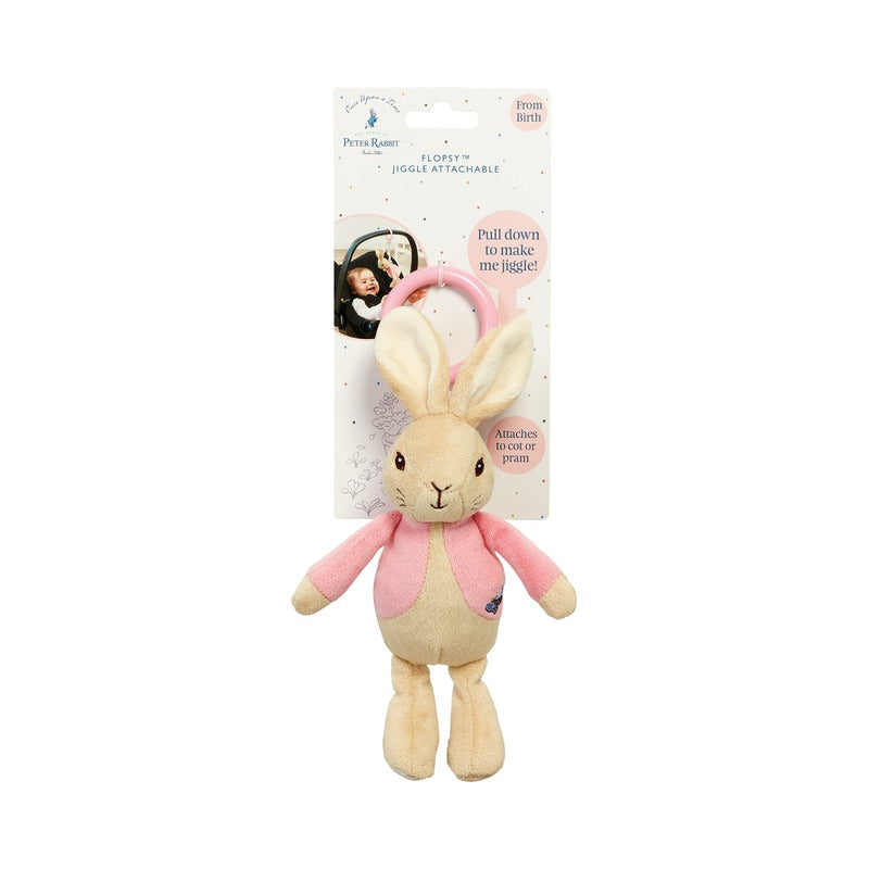 Peter Rabbit Flopsy Jiggle Attachable Pram Toy (4)