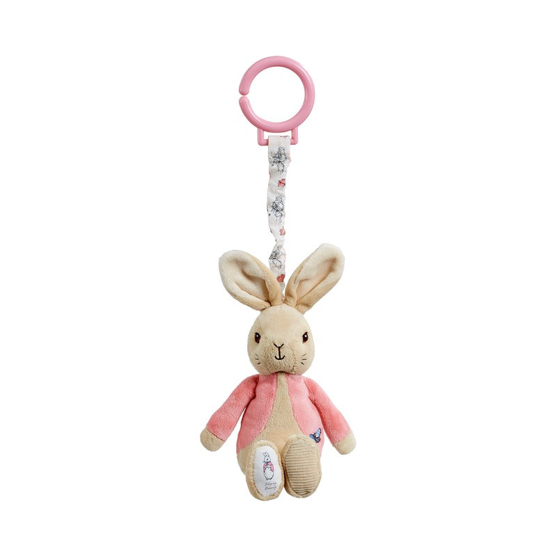Peter Rabbit Flopsy Jiggle Attachable Pram Toy