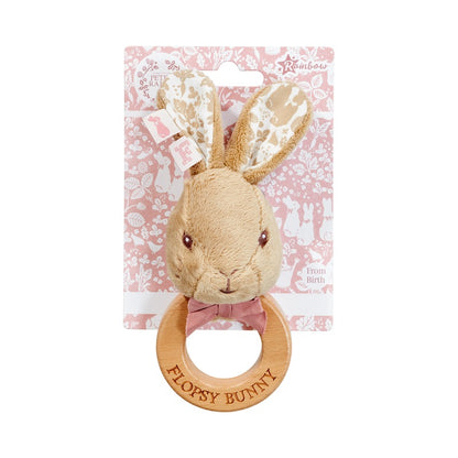 Peter Rabbit Flopsy Signature Baby Ring Rattle (5)