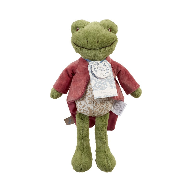 Peter Rabbit Signature Friends Jeremy Fisher Soft Toy (1)