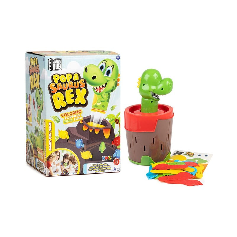 Pop-A-Saurus Rex Dino Pop Game