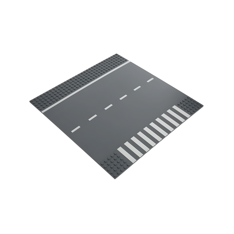 Block Tech Road Plates Construction Set