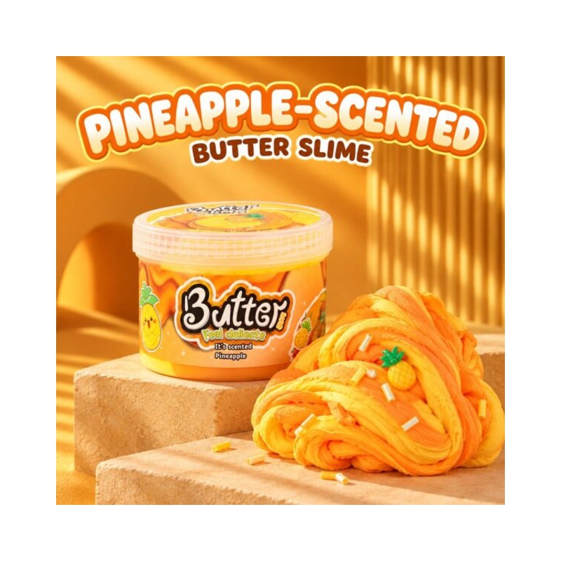 Scented Fruit Butter Slime 3 Pack (4)