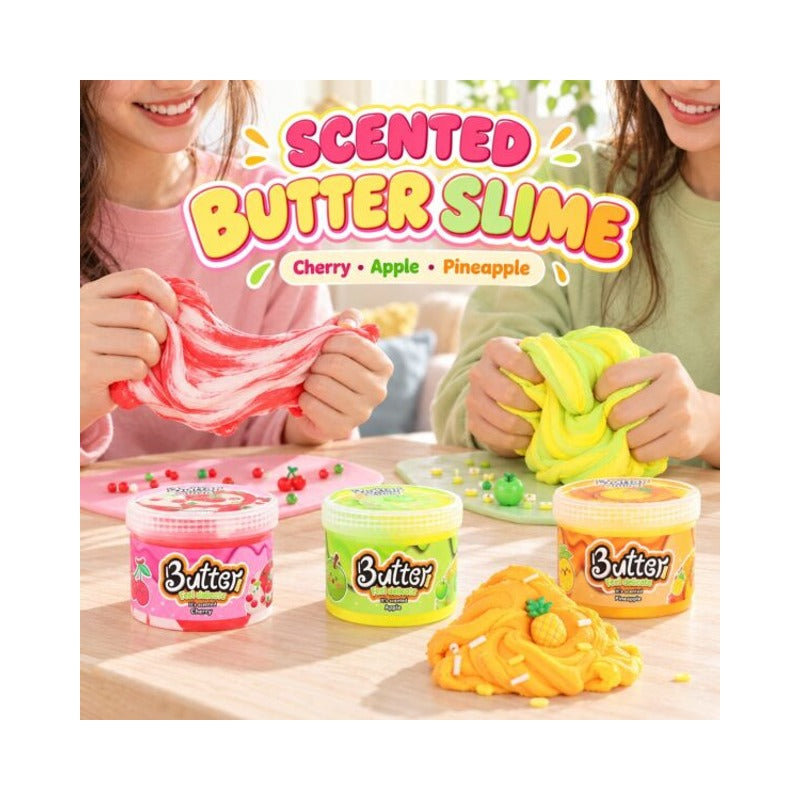 Scented Fruit Butter Slime 3 Pack (6)