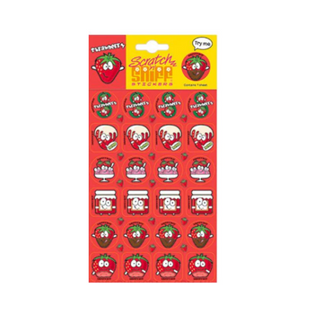 Strawberry Scratch & Sniff Sticker Sheet
