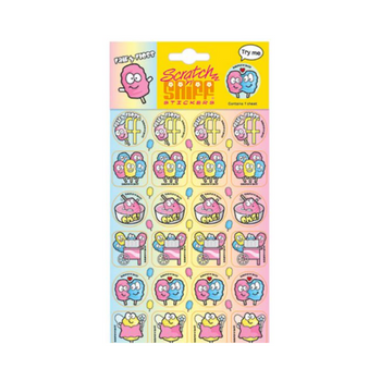 Fairy Floss Scratch & Sniff Sticker Sheet