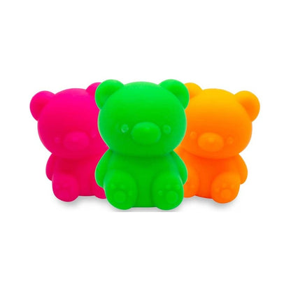Scrunchems Fruity Neon Squish Bears Squishy Toy (3)