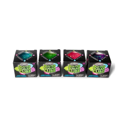 Scrunchems Glitter Sugar Cube Squishy Toy (1)