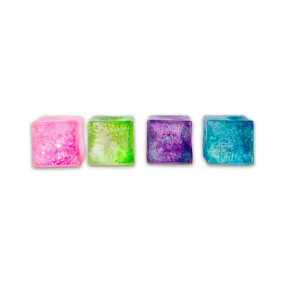 Scrunchems Glitter Sugar Cube Squishy Toy (2)