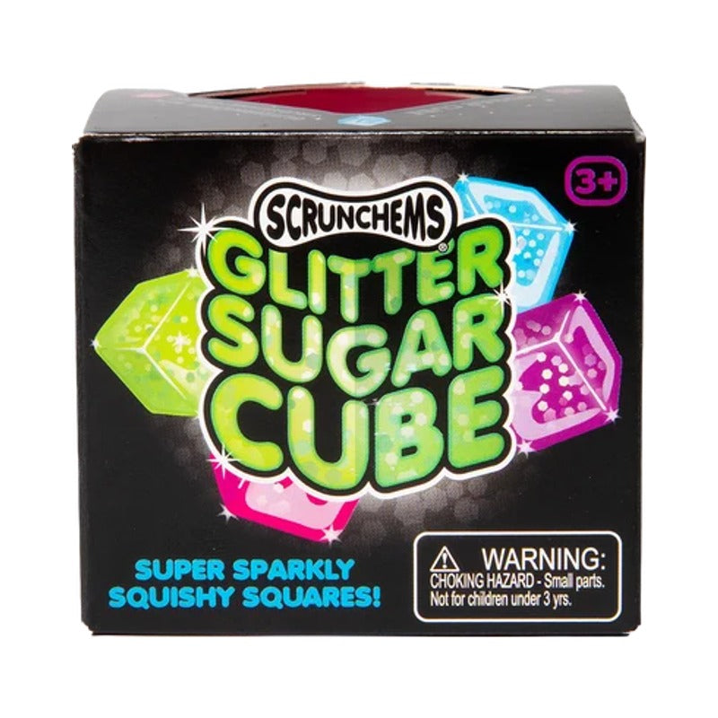 Scrunchems Glitter Sugar Cube Squishy Toy (3)