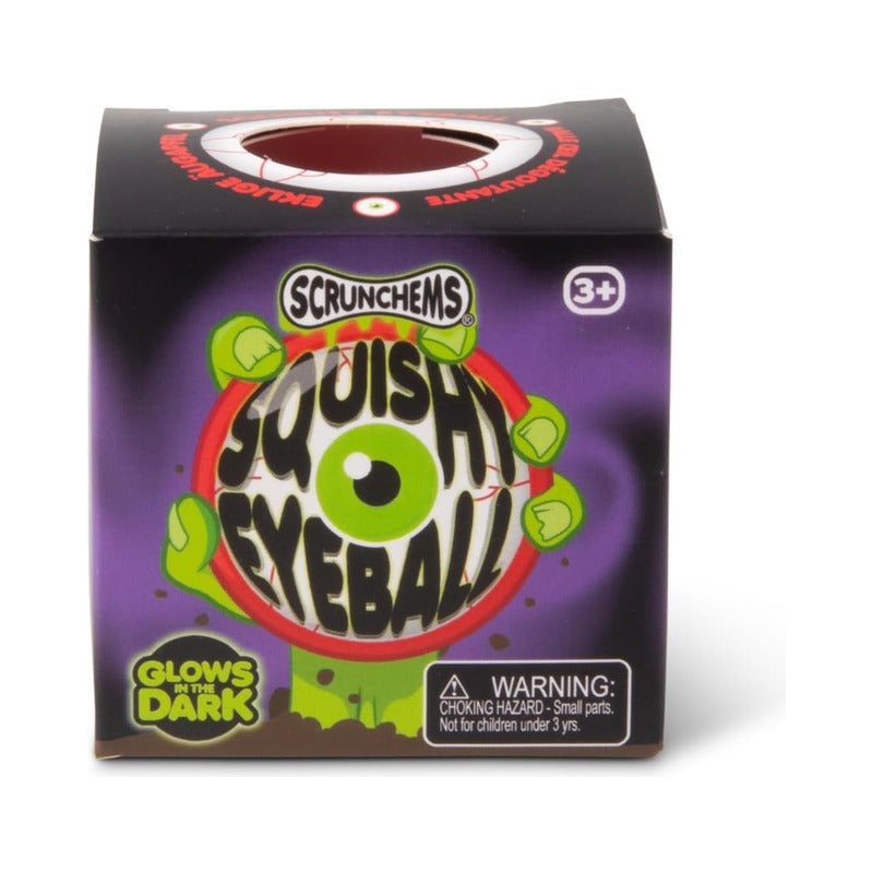 Scrunchems Glow In The Dark Squishy Eye Ball