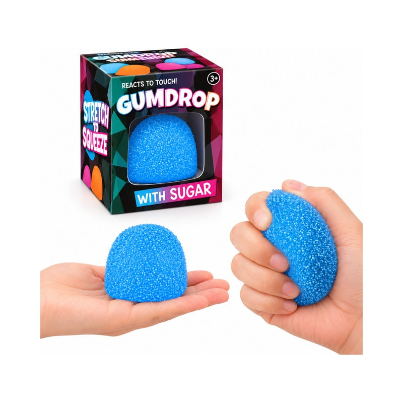 Squeezy Gum Drop Toy with Sugar