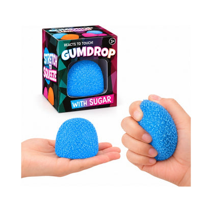 Squeezy Gum Drop Toy with Sugar