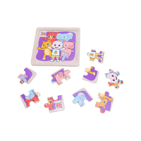 Wholesale Cocomelon Wooden Jigsaw Puzzle - (CDU of 24)