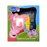 Wholesale Peppa Pig Craft Activity Bucket - (Case of 10)