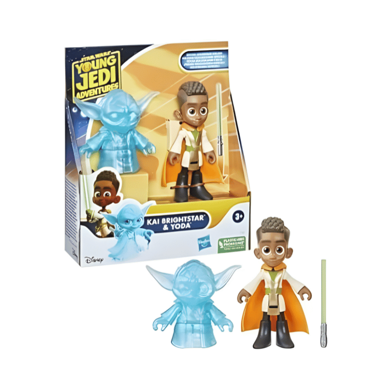 Star Wars Yoda and Kai Brightstar Action Figures Pack