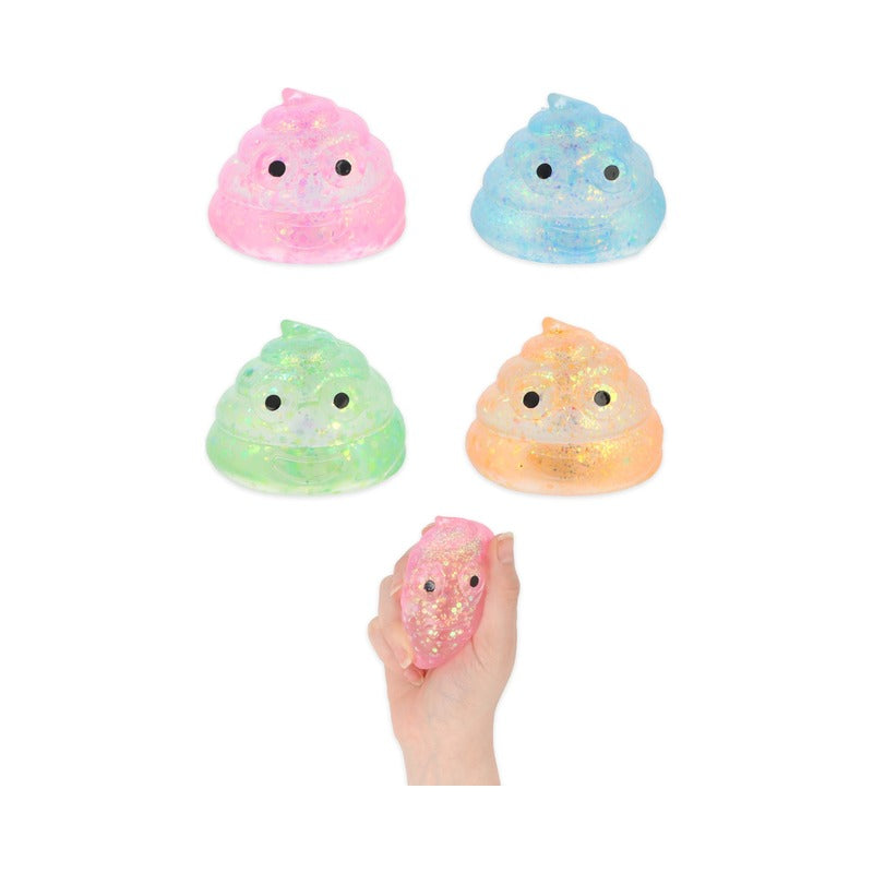 Sugar Poo Squishy With Glitter (1)