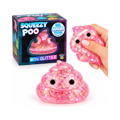 Sugar Poo Squishy With Glitter