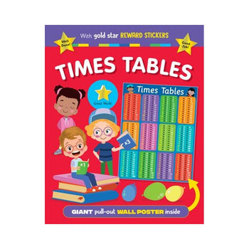 Gold Star Times Table Educational Book