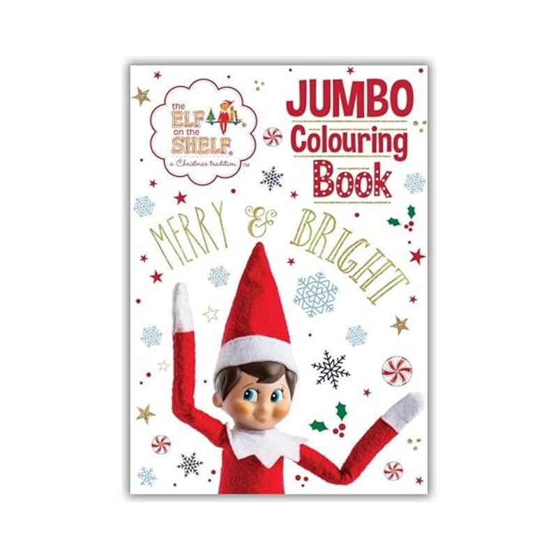 The Elf On The Shelf Jumbo Colouring Book