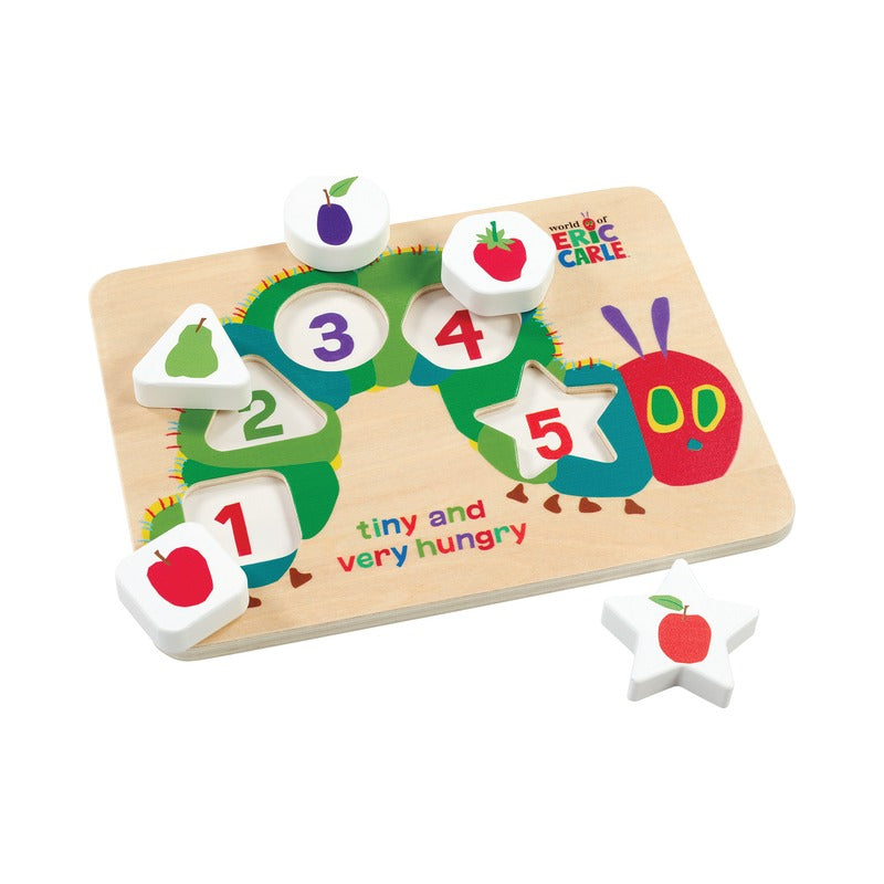 The Very Hungry Caterpillar Wooden Shape Puzzle (1)
