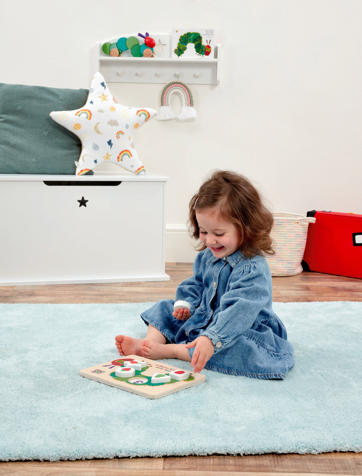 The Very Hungry Caterpillar Wooden Shape Puzzle (4)
