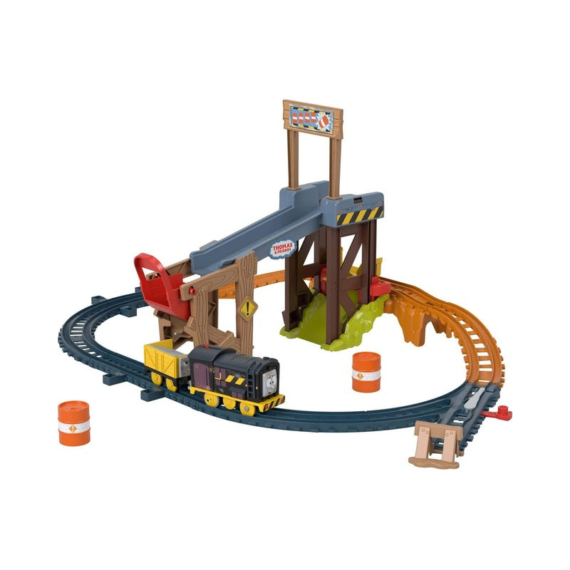 Thomas & Friends Diesel Lift & Load Playset (2)
