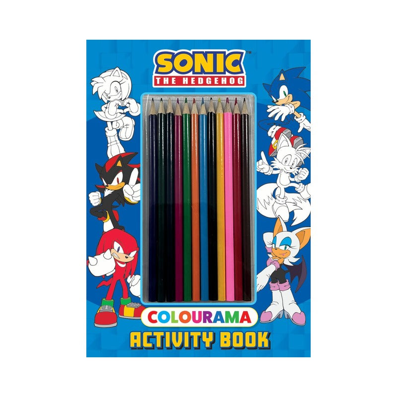 Sonic The Hedgehog Colourama Activity Book