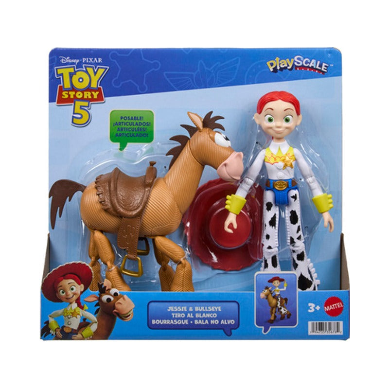 Toy Story 5 Jessie & Bullseye Posable Action Figure
