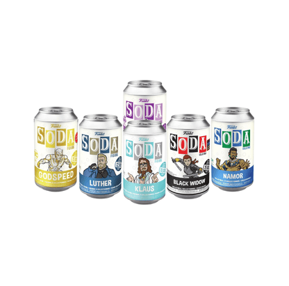 Funko Vinyl Soda Mystery Starter Set (Box of 6)